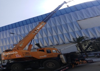 Thuê Xe Cẩu Bánh Lốp Chuyên Dụng 25 Tấn