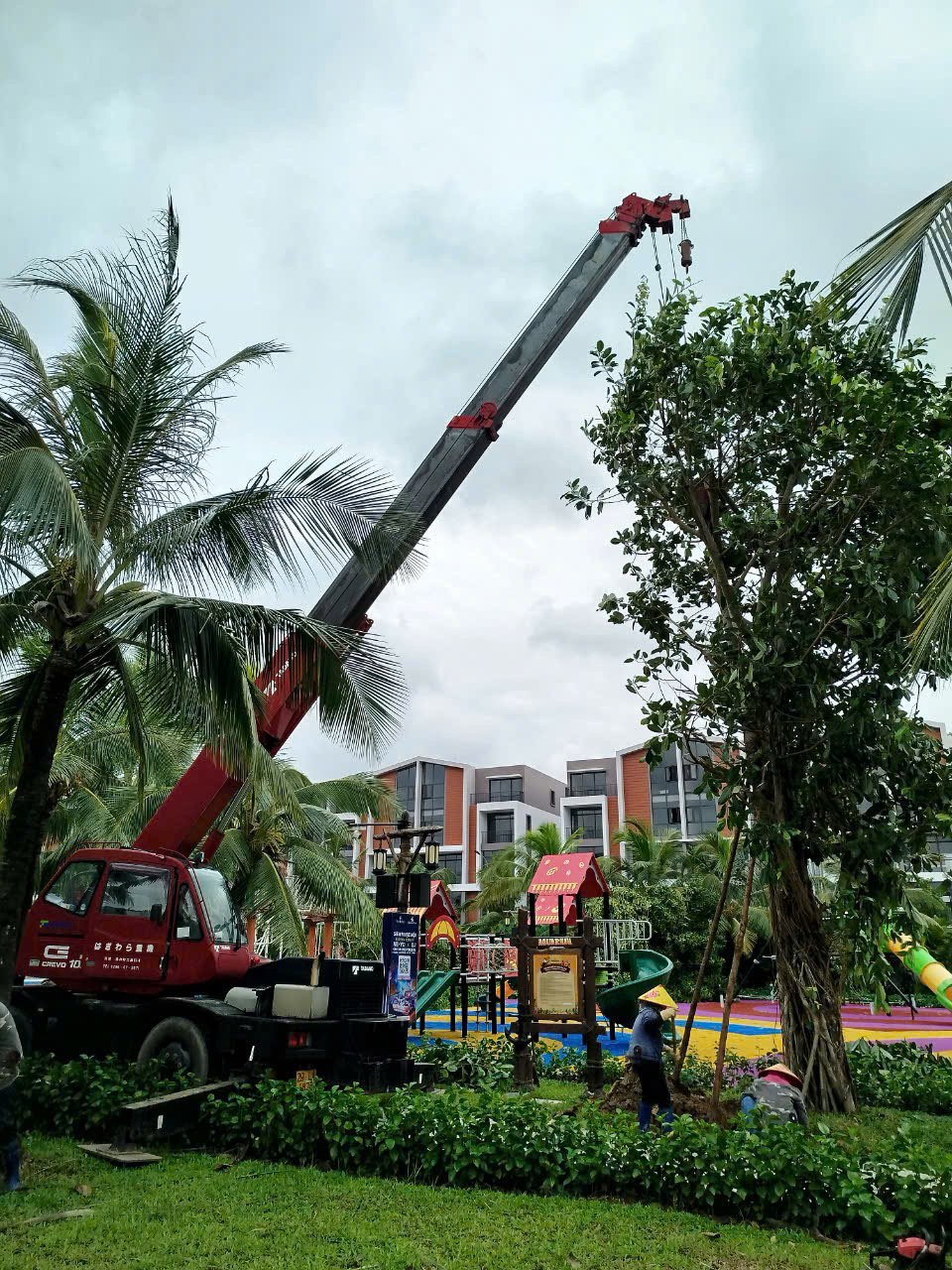 Dịch vụ cho thuê xe cẩu tại Ba Đình uy tín