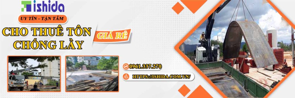 CHO THUÊ TÔN CHỐNG LẦY TẠI HÀ NỘI 1 Cho thuê tôn chống lầy giá rẻ
