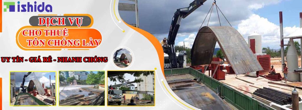 CHO THUÊ TÔN CHỐNG LẦY TẠI HÀ NỘI 5 Ishida Việt Nam - Cho thuê tôn chống lầy giá rẻ