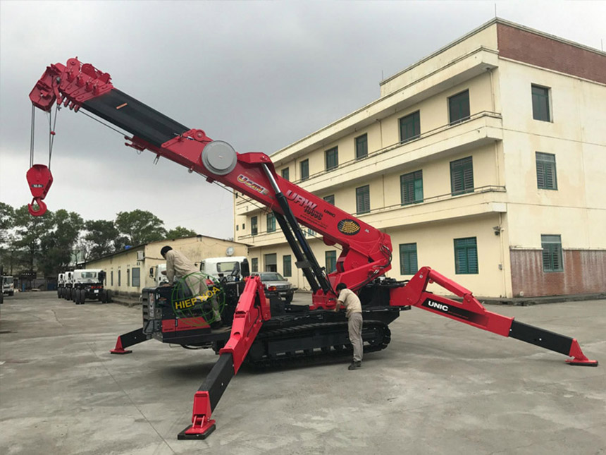 Ishida Việt Nam - Cho thuê xe cẩu chân nhện tại Hà Nội
