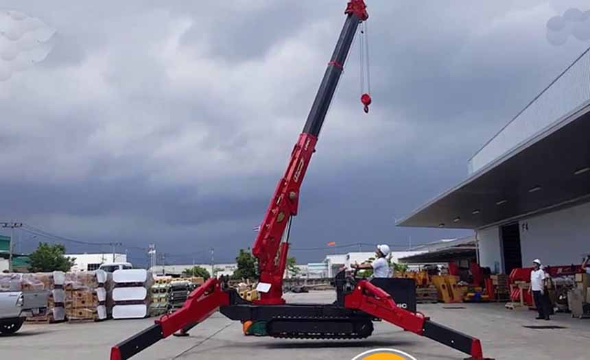 Ishida Việt Nam - Cho thuê xe cẩu chân nhện tại Hà Nội