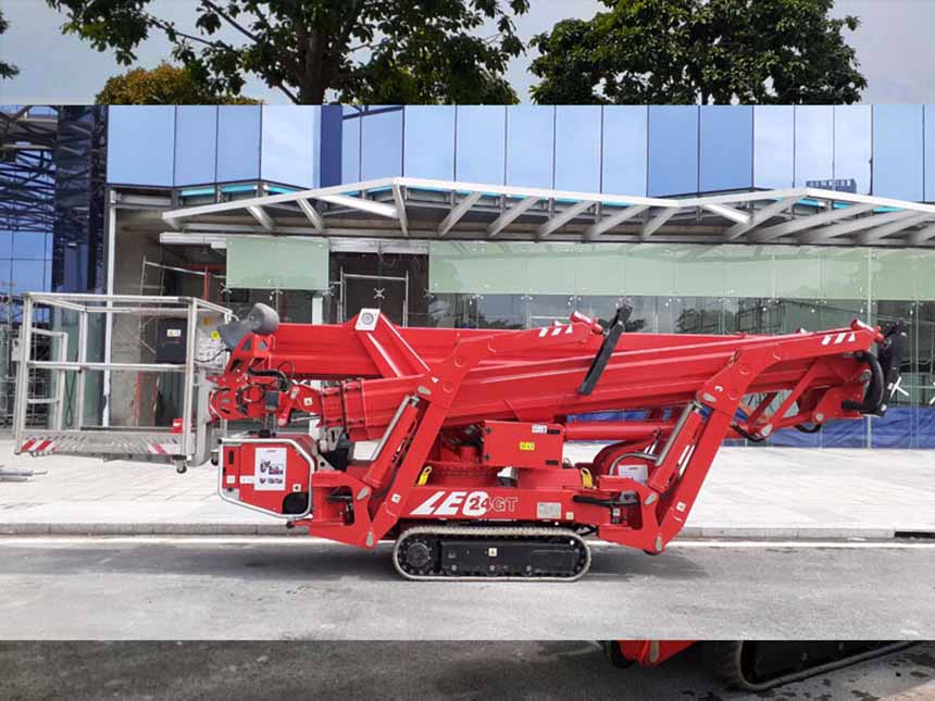 Ishida Việt Nam - Cho thuê xe cẩu chân nhện tại Hà Nội