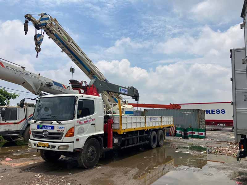 Ishida Việt Nam - Cho thuê xe nâng người làm việc trên cao tại Hà Nội