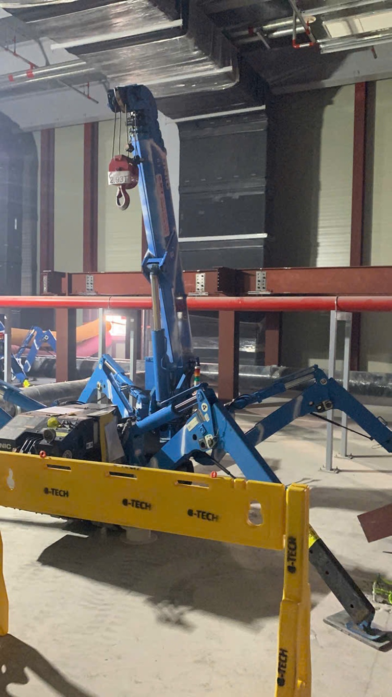 Dịch vụ thuê xe cẩu chân nhện - Ishiada Việt Nam