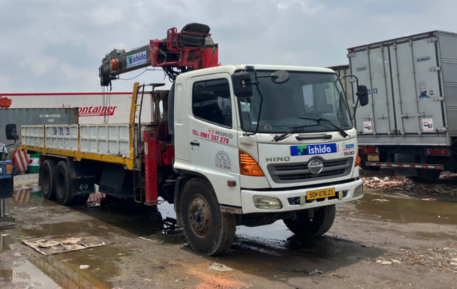 Ishida Việt Nam cho thuê xe cẩu tự hành uy tín chuyên nghiệp