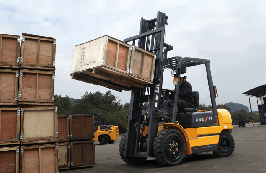 Dịch vụ cho thuê xe nâng hàng rút hàng container