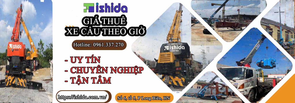 Giá thuê xe cẩu theo giờ mới nhất 2026 1 Giá thuê xe cẩu theo giờ