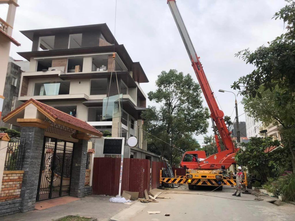 Dịch vụ thuê xe cẩu tại Anh Khánh Hà Nội