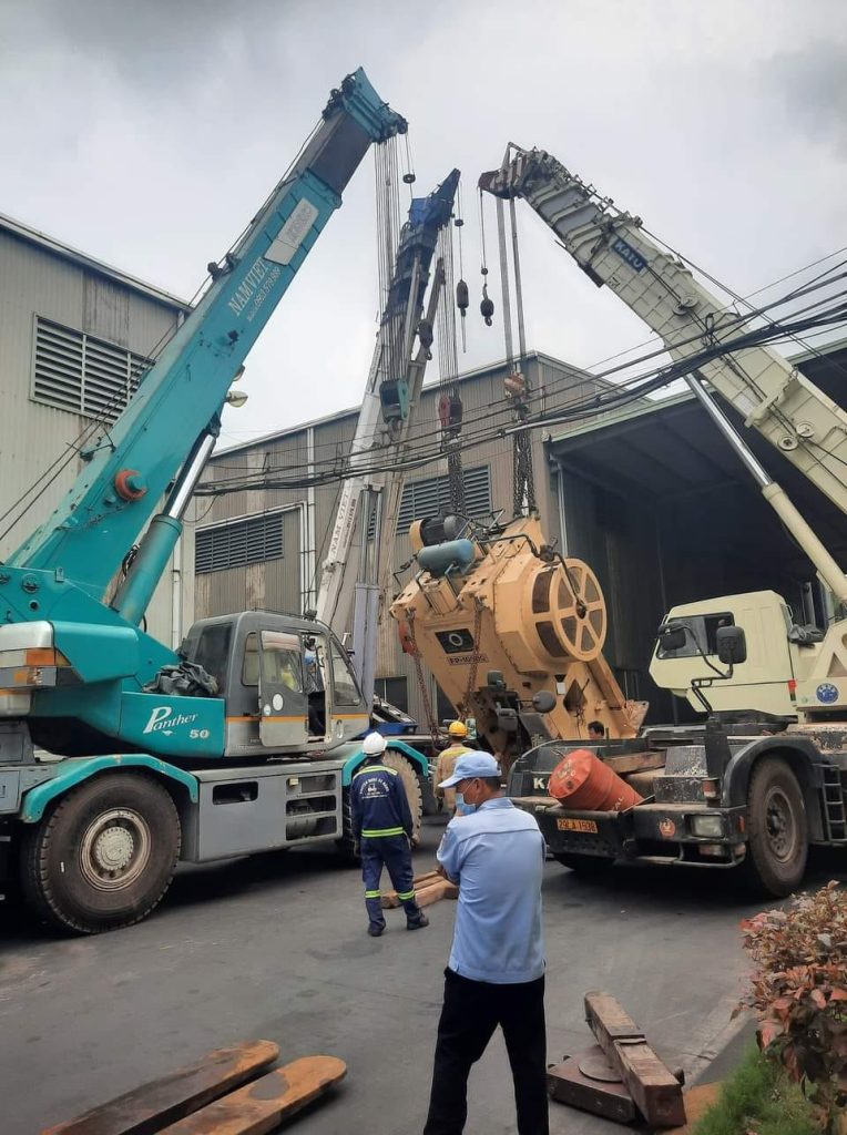Dịch vụ cho thuê xe cẩu tại Ba Vì