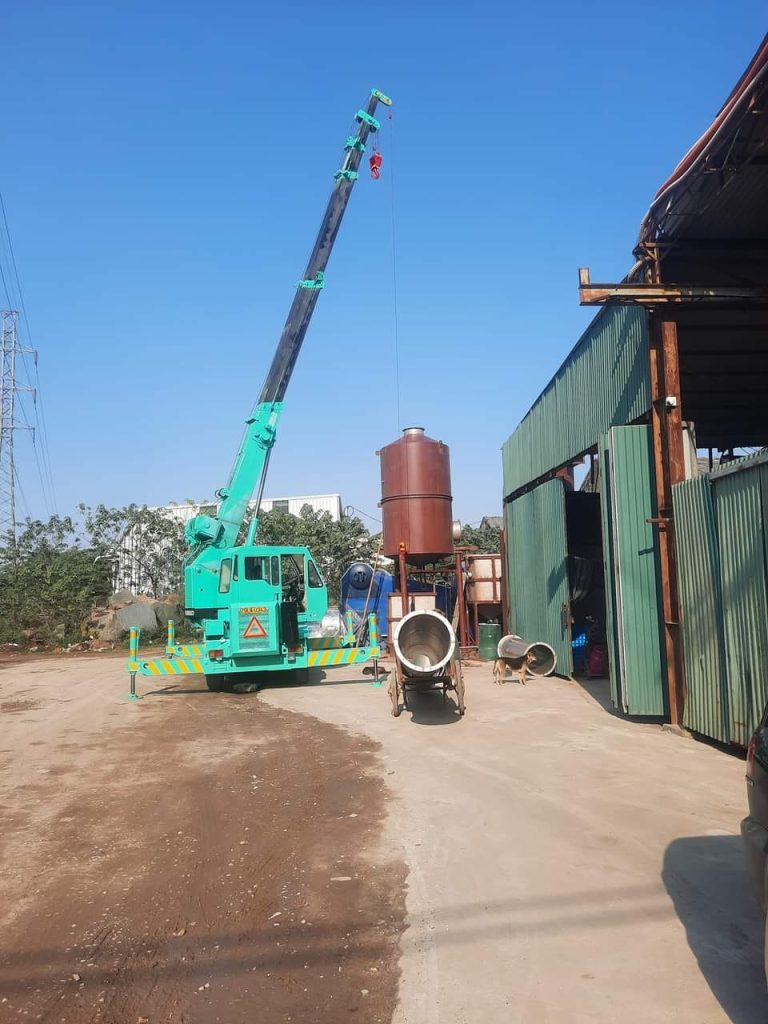 Dịch vụ thuê xe cẩu Đông Anh Hà Nội