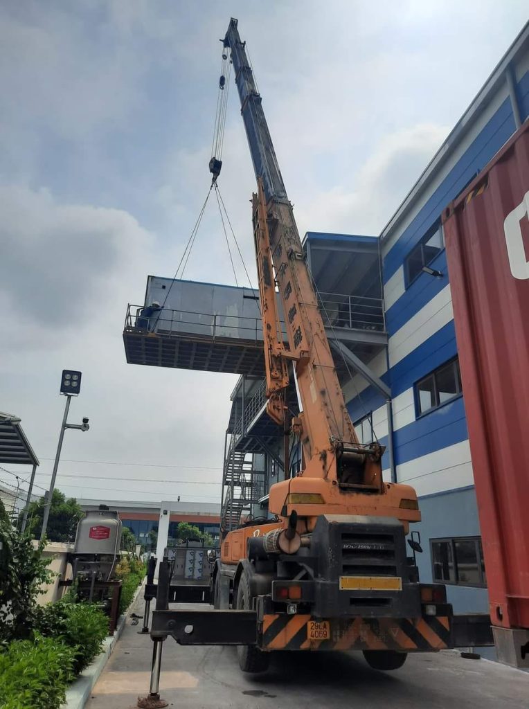 Dịch vụ thuê xe cẩu tại Đông Anh 