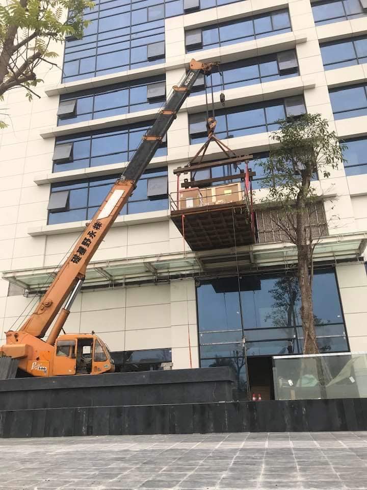 Dịch vụ thuê xe cẩu Đông Anh Hà Nội